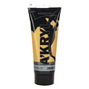 Farba akrylowa złota 200 ml - Przybory szkolne - miniaturka - grafika 1