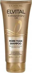 Szampon do włosów loreal 200ml More Than Shampoo Elvital Extraordinary Oil - Szampony do włosów - miniaturka - grafika 1