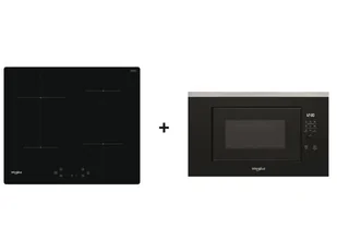 Whirlpool Płyta WS Q4860 NE + Mikrofalówka WMF200G - Zestawy AGD - miniaturka - grafika 1