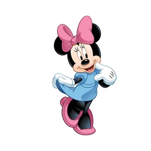 Naklejka Dekoracyjna Myszka Minnie Rmk1509Gm - Naklejki na ścianę - miniaturka - grafika 1