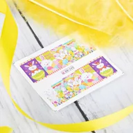 Ozdoby do paznokci - Allepaznokcie Naklejki wodne do paznokci wielkanocne BN-545 - miniaturka - grafika 1