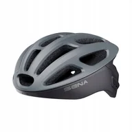 Kaski rowerowe - Kask rowerowy Sena Smart Cycling Helmet R1 Matt Gray L 59-63cm Interkom - miniaturka - grafika 1