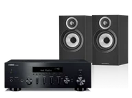 Zestawy stereo - Yamaha R-N600A (czarny) + 607 S3 (czarny) - miniaturka - grafika 1