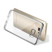 Etui i futerały do telefonów - Galaxy S7 silikonowe etui platynowane SLIM kolor srebrne - miniaturka - grafika 1