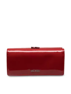 Gino Rossi Portfel ALP-41172 Czerwony - Portfele - miniaturka - grafika 1