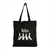 Torby i wózki na zakupy - Eko Torba Bawełniana na ramię Zakupy Shopper Torebka Zespół The Beatles - miniaturka - grafika 1