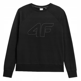 4F Bluza Damska Tswsf370 Bawełna Czarna Rozm. Xs - Bluzy damskie - miniaturka - grafika 1