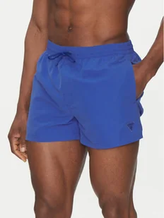 Guess Szorty kąpielowe F4GT00 WG282 Niebieski Regular Fit - Kąpielówki męskie - miniaturka - grafika 1