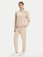 Dresy damskie - EA7 Emporio Armani Dres 7W000115 AF13135 U1046 Beżowy Regular Fit - miniaturka - grafika 1
