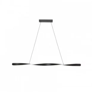 Berella Light Renti LED lampa wisząca 1-punktowa czarna BL5421 - Lampy sufitowe - miniaturka - grafika 1