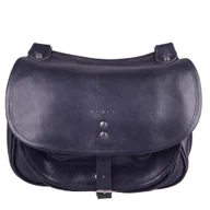 Torebki damskie - Torebka damska skórzana KEMER 887 Czarna - miniaturka - grafika 1