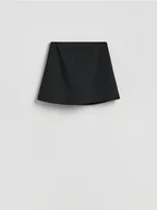 Spódnice - Reserved - Spódnico-szorty z dodatkiem wiskozy - czarny - miniaturka - grafika 1