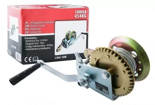Wciągarka korbowa do zsypów budowlanych 20m 454kg - Inne urządzenia budowlane - miniaturka - grafika 1