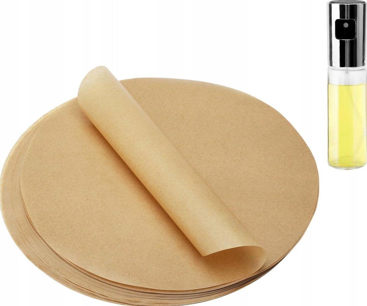 PAPIER DO PIECZENIA 30 CM 100 SZTUK OKRĄGŁY ANTYPRZYWIERANIOWY WYTRZYMAŁY