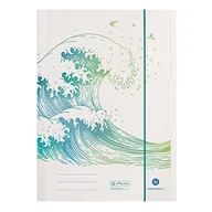 Szkolne artykuły papiernicze - Mapy zbiorcze A4 Motiv GreenLine Welle - miniaturka - grafika 1
