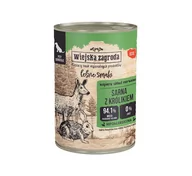 Mokra karma dla psów - Wiejska Zagroda Leśne smaki Sarna z królikiem 400g - miniaturka - grafika 1