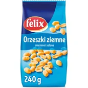 Inne przekąski suche - Felix ORZESZKI ZIEMNE SMAŻONE I SOLONE 240G zakupy dla domu i biura 604131 - miniaturka - grafika 1