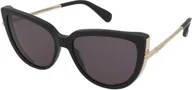 Okulary przeciwsłoneczne - Okulary przeciwsłoneczne Max Mara MM0095 01A - miniaturka - grafika 1