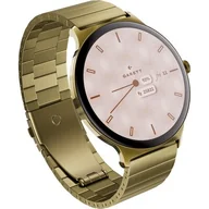 Smartwatch - Garett Verona 2 Złoty Stalowy - miniaturka - grafika 1