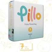Pieluchy - Pants Pillo Rozmiar 7 - Zapas 84 spodni, 4 paczki 21 pieluszek Majtki 4 - XXL (15 + kg), Pieluchy Pillo - Wczesne dzieciństwo - miniaturka - grafika 1