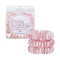 Ozdoby do włosów - INVISIBOBBLE, ORIGINAL, Gumki do włosów Marblelous (Pinkerbell), 3 szt. - miniaturka - grafika 1