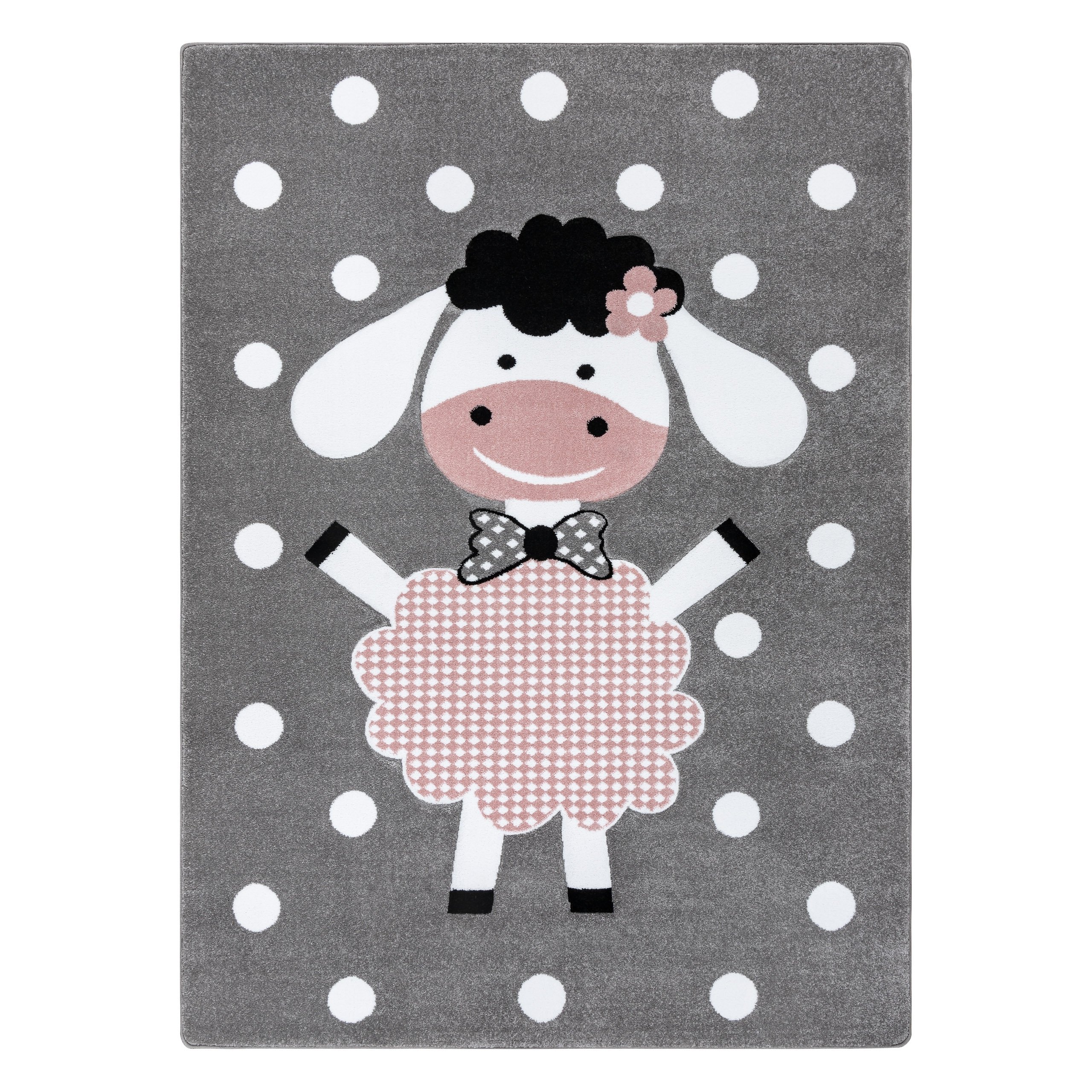 Dywan PETIT DOLLY OWCA, OWIECZKA szary 80x150 cm