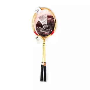 Zestaw drewnianych rakietek do badmintona - Badminton - miniaturka - grafika 1