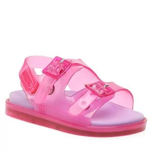 Sandały Melissa - Mini Melissa Wide Sandal BB 33405 Pink/Lilac 52251 - Sandały damskie - miniaturka - grafika 1