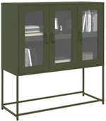 Szafy - Szafka, oliwkowa, 100,5x39x107 cm, stal walcowana na zimno - miniaturka - grafika 1