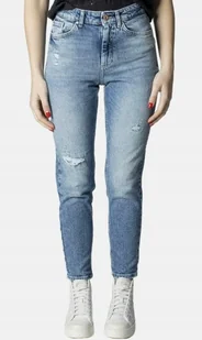 ONLY SPODNIE JEANSOWE NIEBIESKIE DZIURY 30 SXH - Spodnie damskie - miniaturka - grafika 1