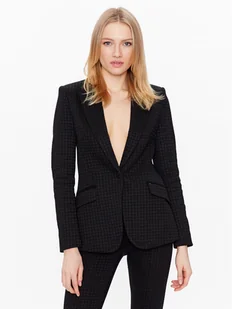 KARL LAGERFELD Marynarka 226W1400 Czarny Regular Fit - Marynarki i żakiety damskie - miniaturka - grafika 1