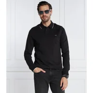 Koszule męskie - Calvin Klein Polo TIPPING | Slim Fit | stretch pique - miniaturka - grafika 1