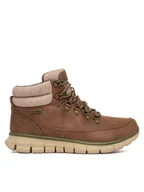 Buty trekkingowe damskie - Skechers Trekkingi Synergy 167425/BRN Brązowy - miniaturka - grafika 1