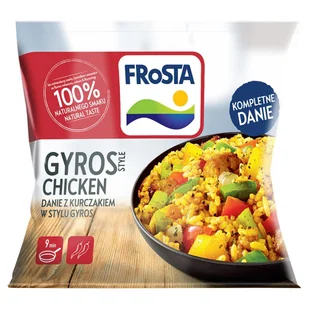 FRoSTA - Danie z kurczakiem w stylu gyros - Dania mrożone - miniaturka - grafika 1