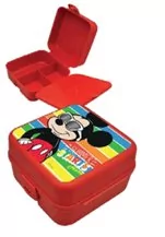 Mickey Śniadaniówka z przegródkami i wewnętrzną pokrywką 1L - Lunch boxy - miniaturka - grafika 1