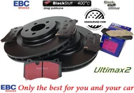 Tarcze hamulcowe - Przednie klocki Ultimax2 + tarcze hamulcowe 360mm EBC seria PREMIUM Dodge Challenger SRT Scat Pack - miniaturka - grafika 1