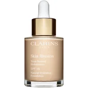 Podkłady do twarzy - Clarins Skin Illusion Natural Hydrating Foundation SPF 15 103 Ivory Podkład 30ml - miniaturka - grafika 1