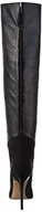 Kozaki damskie - ALDO Cherell damskie kozaki z długim cholewką, czarny - Czarny Black Leather 97-38.5 EU - miniaturka - grafika 1