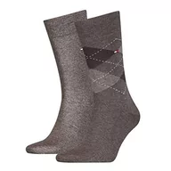 Skarpetki damskie - Tommy Hilfiger Skarpety (zestaw 2 sztuk) Damskie, Dąb, 39-42 EU - miniaturka - grafika 1