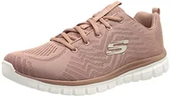 Trampki damskie - Skechers Graceful-Get Connected, trampki damskie, Fioletowy Mve, 37 EU - miniaturka - grafika 1