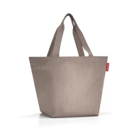Torebki damskie - Torba SHOPPER M, herringbone mokka, Reisenthel - miniaturka - grafika 1