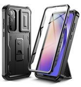 Etui i futerały do telefonów - Etui SAMSUNG GALAXY A55 5G Tech-Protect Kevlar Cam+ czarne - miniaturka - grafika 1