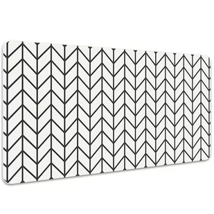 Mata z nadrukiem na biurko Wzór w jodełkę 100x50 cm, Dywanomat - Podkładki na biurko Mata z nadrukiem na biurko Wzór w jodełkę 100x50 cm, Dywanomat - Podkładki na biurko - miniaturka - grafika 1