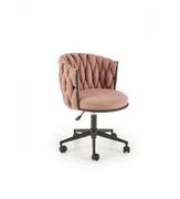 Fotele i krzesła biurowe - TALON fotel gabinetowy różowy - miniaturka - grafika 1
