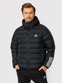 Kurtki i kamizelki sportowe męskie - adidas Kurtka zimowa Itavic 3-Stripes Midweight GT1674 Czarny Regular Fit - miniaturka - grafika 1