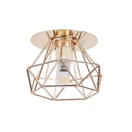 Oprawy, klosze i abażury - Candellux Sk-85 g g9 40w 230v opr. strop. dekoracyjna złoty - Kolor - chromowy 2239033 - miniaturka - grafika 1