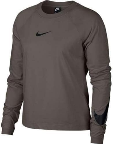 Nike Damska koszulka z długim rękawem W Nsw Ls Swsh Ridgerock/Black XL