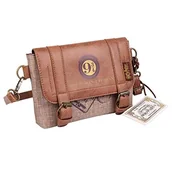 Plecaki - CERDÁ LIFE'S LITTLE MOMENTS Mujer Riñonera - Bolso Ri onera Harry Potter Licencia Oficial Warner Bros, Marrón, rozmiar uniwersalny EU, brązowy, Einheitsgröße, casual - miniaturka - grafika 1