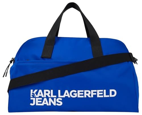 KARL LAGERFELD JEANS Torba sportowa (nylon), niebieska, Gymbag