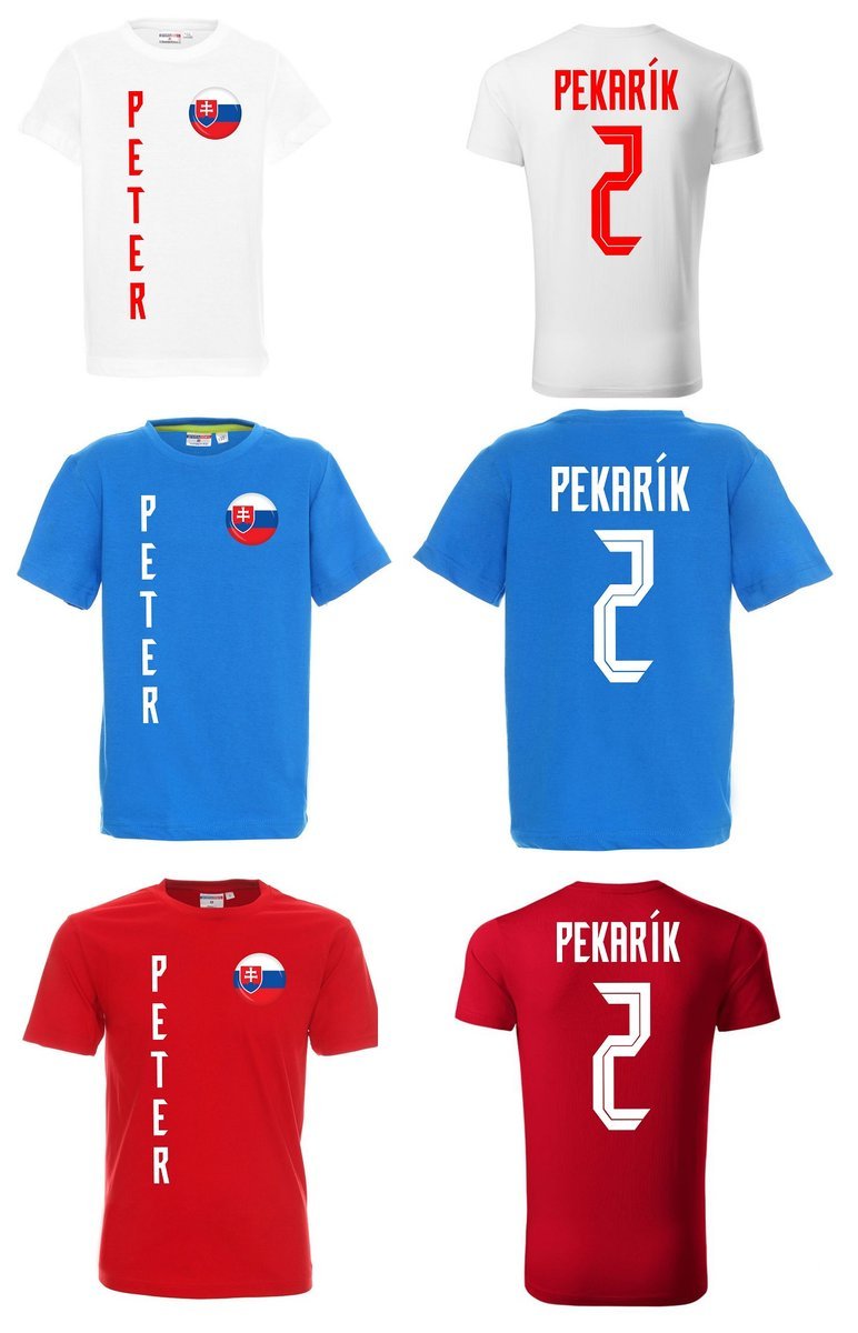 Koszulka Słowacja PETER PEKARIK 2 Jr